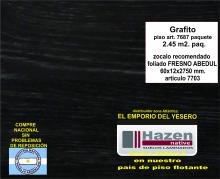 Piso flotante color Grafito Art.7687