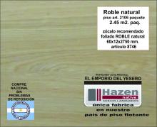 Piso flotante color Roble Art.2106