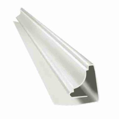Perimetral "N" PVC (13MM) blanco x3m.art.9963