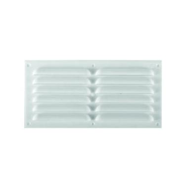 Rejilla blanca con pestaña 200mm x 250mm Art.5291